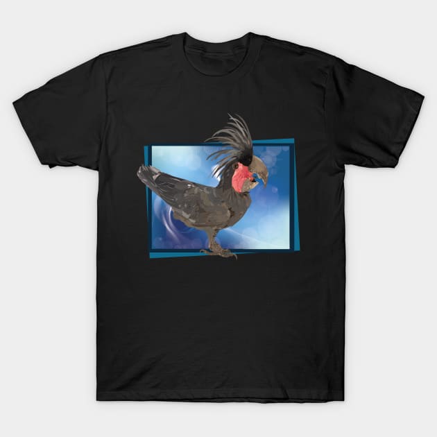 Mourning Cockatoo T-Shirt by obscurite